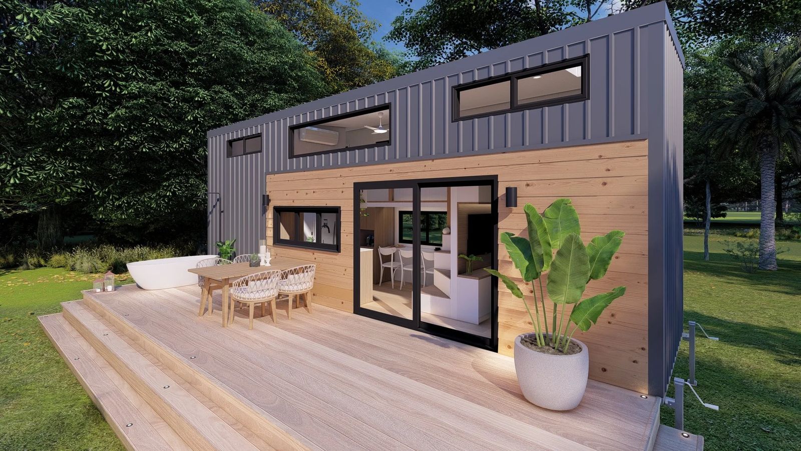 Boiling Pot tiny house on wheels exterior