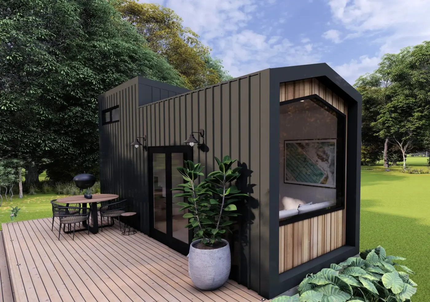 Bondi tiny house on wheels, photo 1