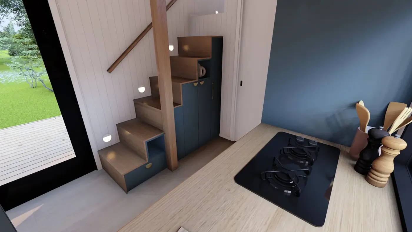 Bondi tiny house on wheels, photo 4