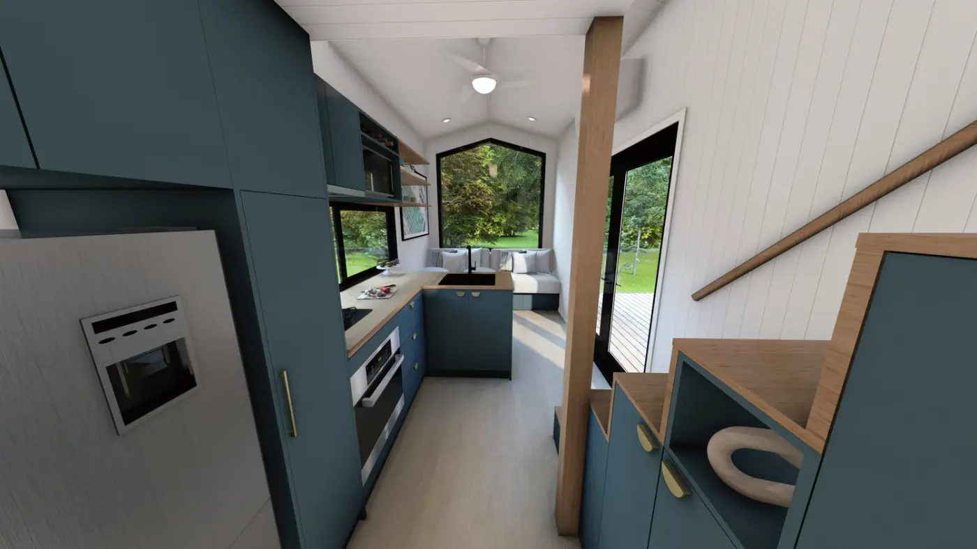 Bondi tiny house on wheels, photo 5