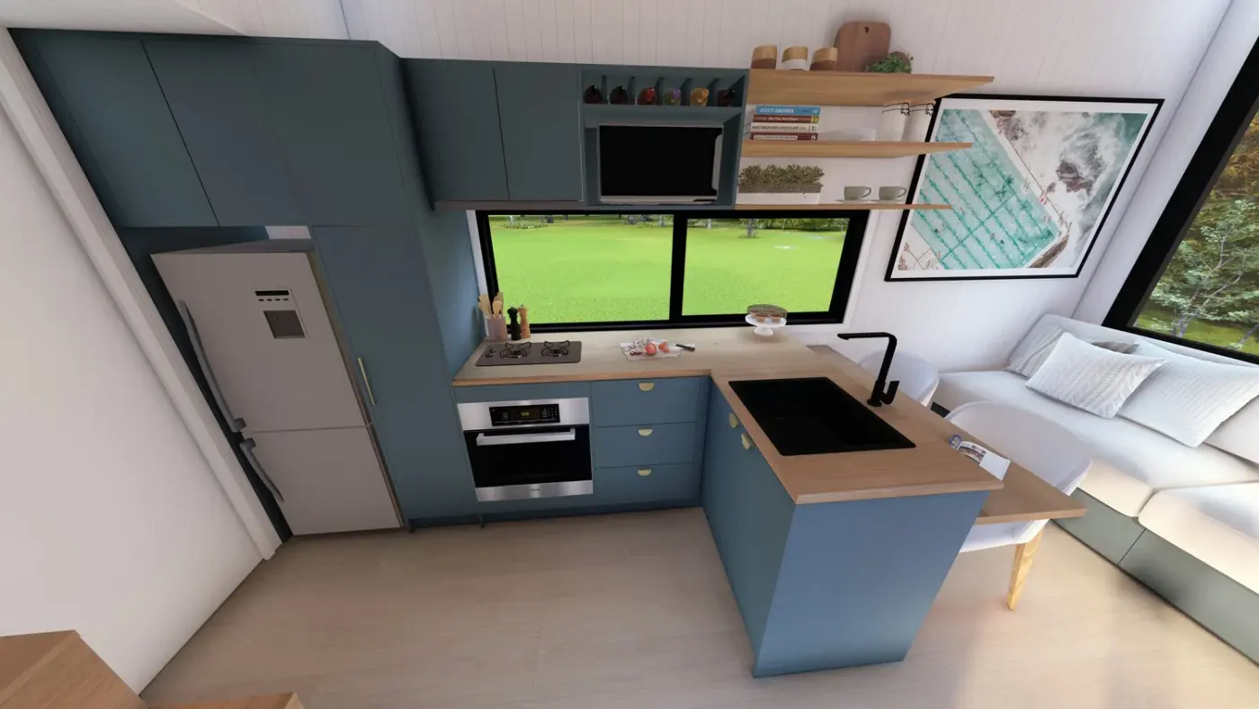Bondi tiny house on wheels, photo 10