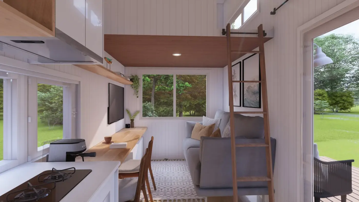 Castaways tiny house on wheels, photo 4