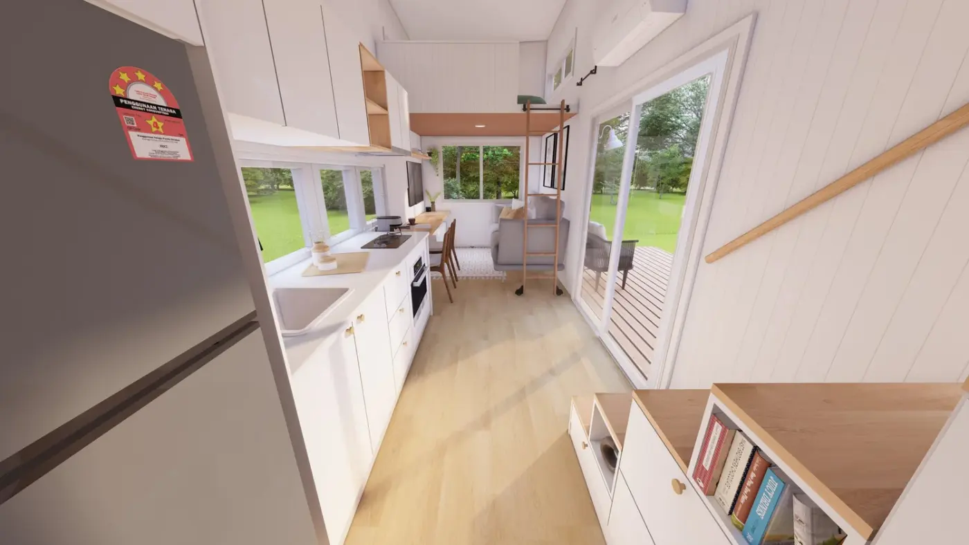 Castaways tiny house on wheels, photo 5