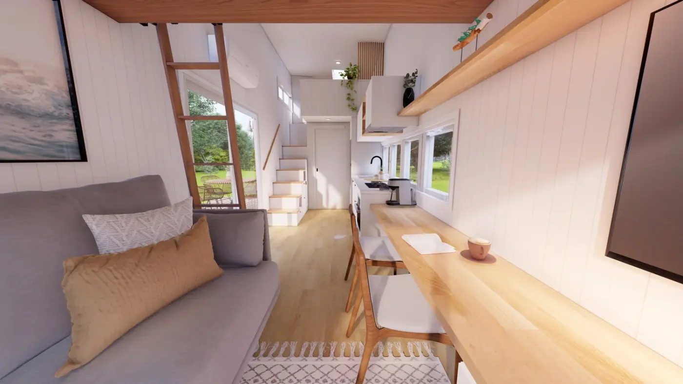 Castaways tiny house on wheels, photo 7