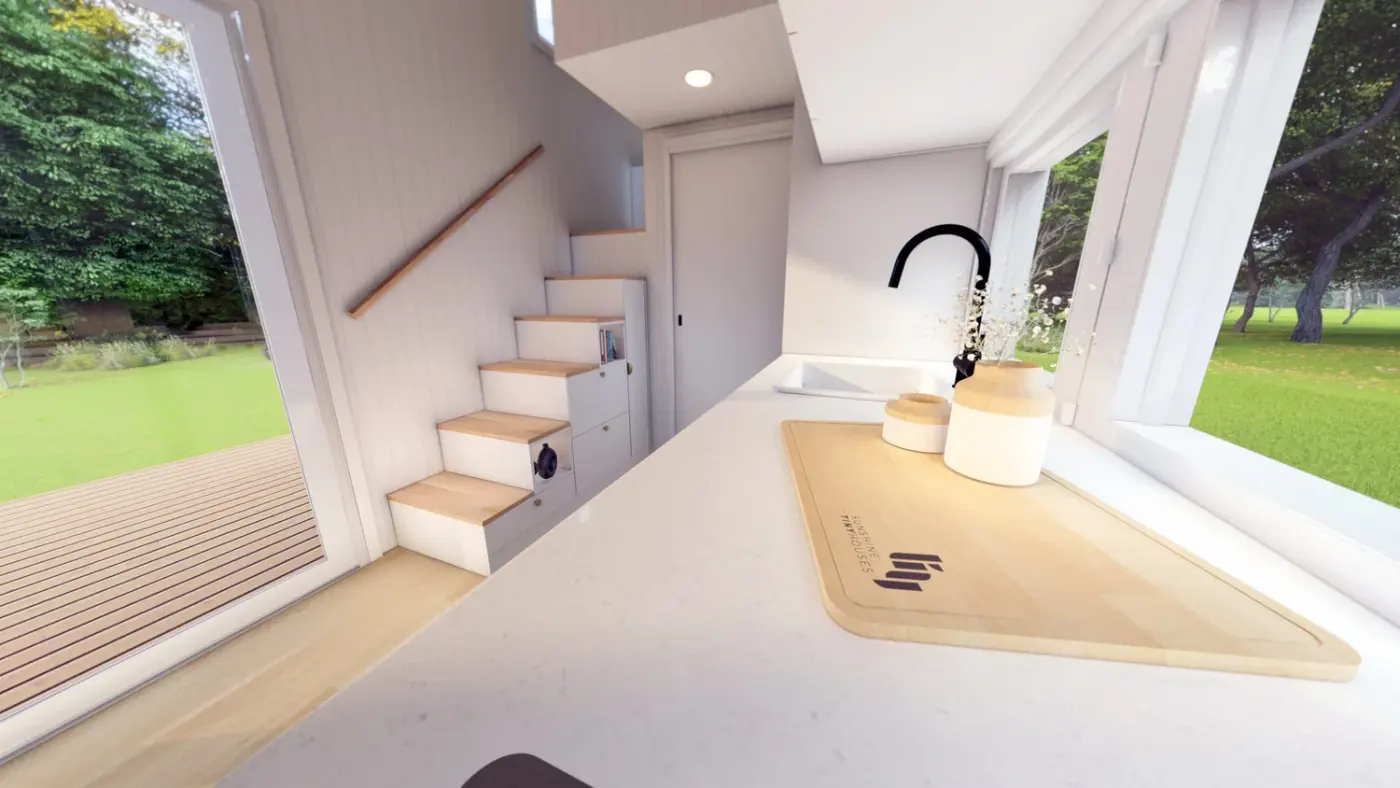 Castaways tiny house on wheels, photo 13